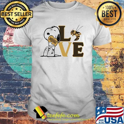 Snoopy love HSSU harris stowe state university athletics heart shirt