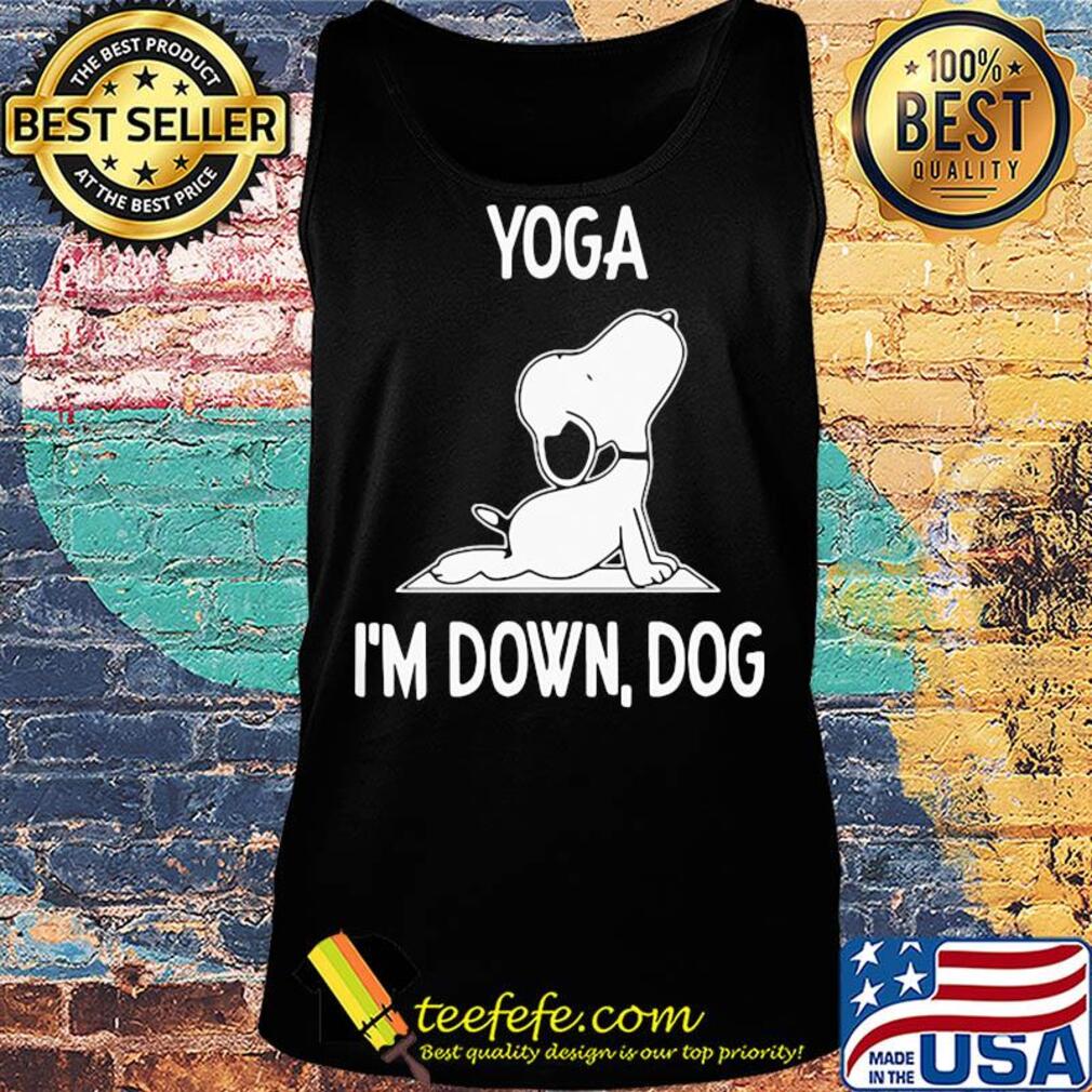 Snoopy yoga I'm down dog s Tank top Snoopy yoga I'm down dog s Tank top
