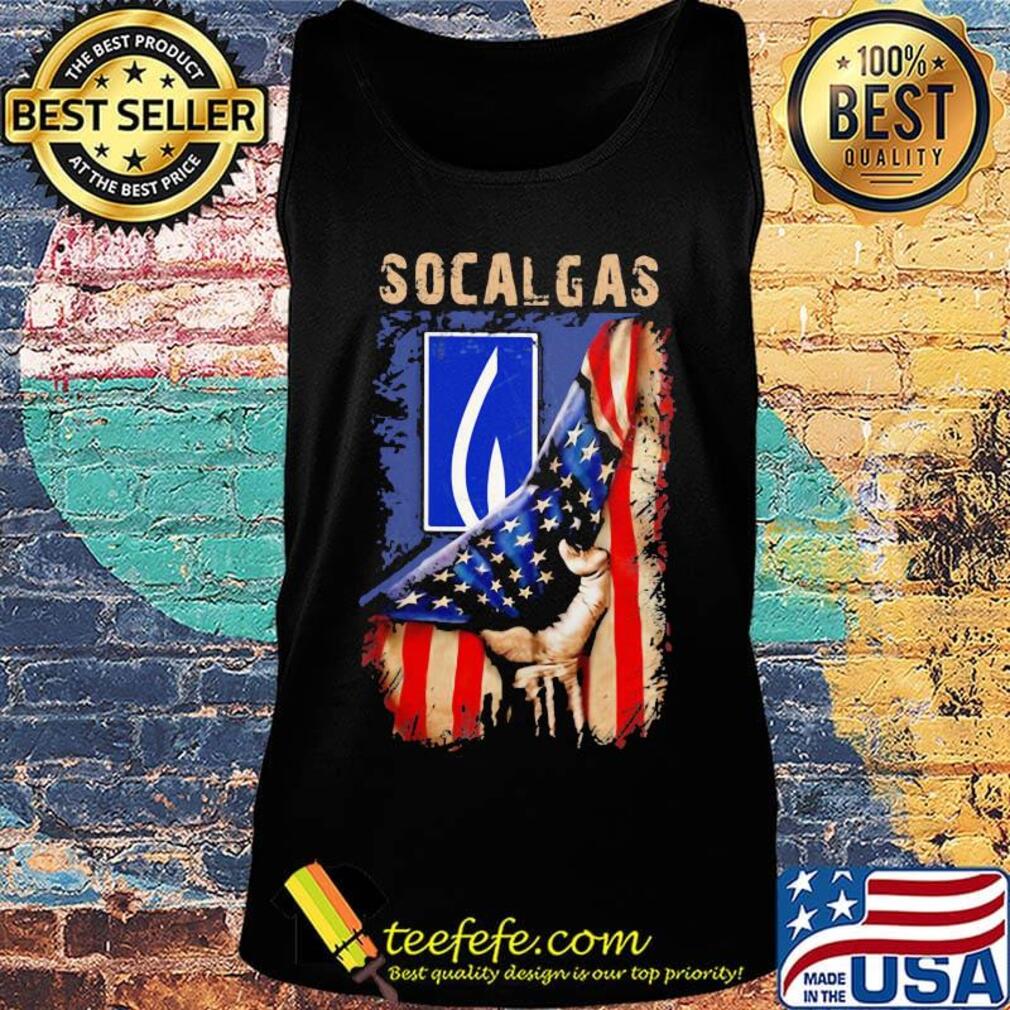Socalgas american flag independence day s Tank top Socalgas american flag independence day s Tank top