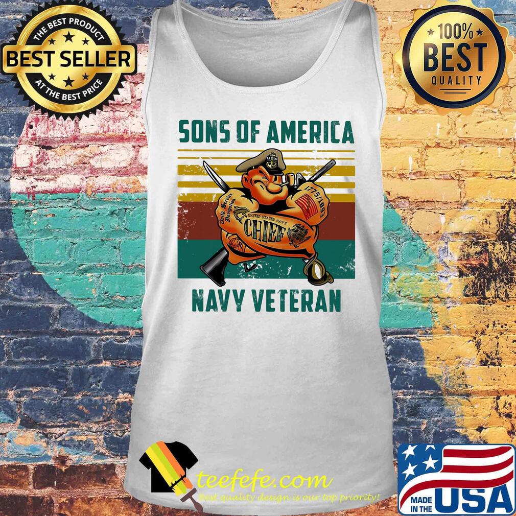 Sons of america navy veteran vintage retro s Tank top Sons of america navy veteran vintage retro s Tank top