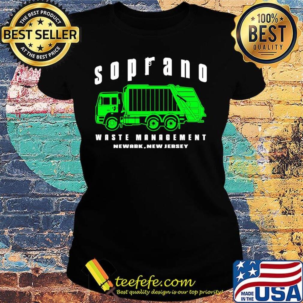 Soprano waste management newark new jersey s Ladies tee Soprano waste management newark new jersey s Ladies tee