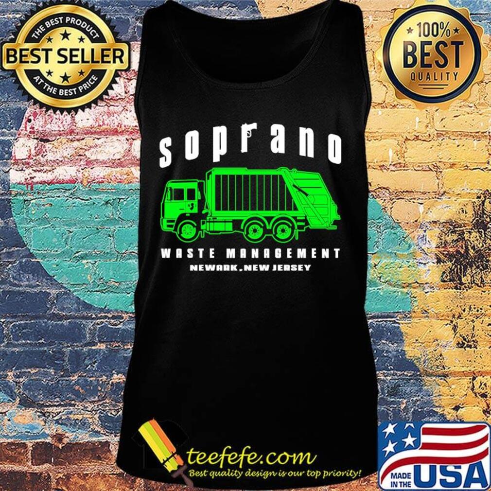 Soprano waste management newark new jersey s Tank top Soprano waste management newark new jersey s Tank top