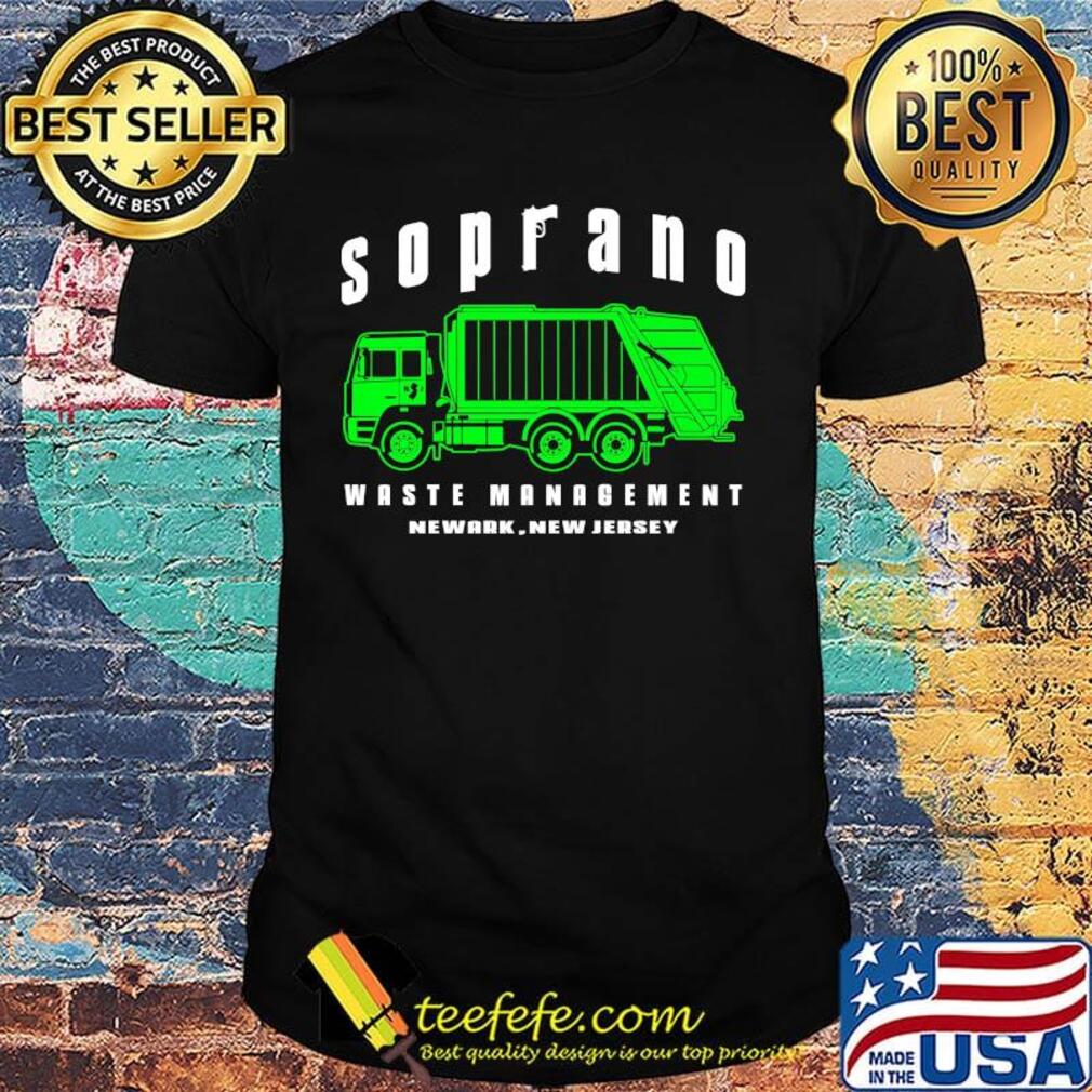 Soprano waste management newark new jersey shirt