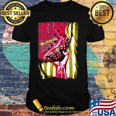 St.louis cardinals american flag independence day shirt
