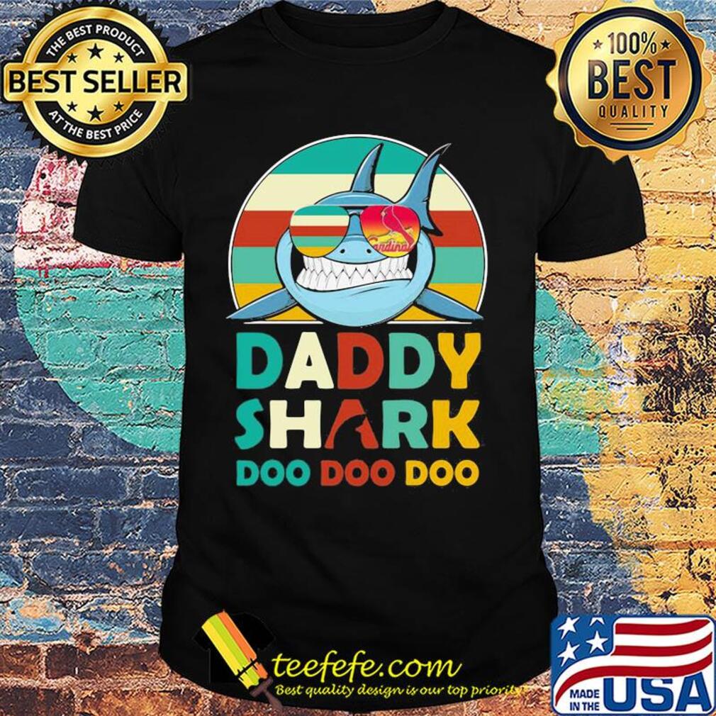 St. Louis cardinals daddy shark doo doo doo vintage shirt