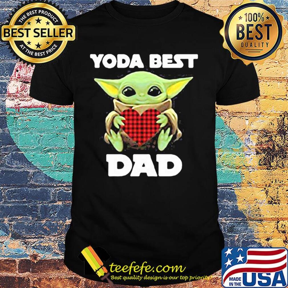 Star wars baby yoda best dad heart happy father's day shirt Star wars baby yoda best dad heart happy father's day shirt