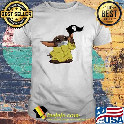 Star wars baby yoda holding juneteenth flag shirt