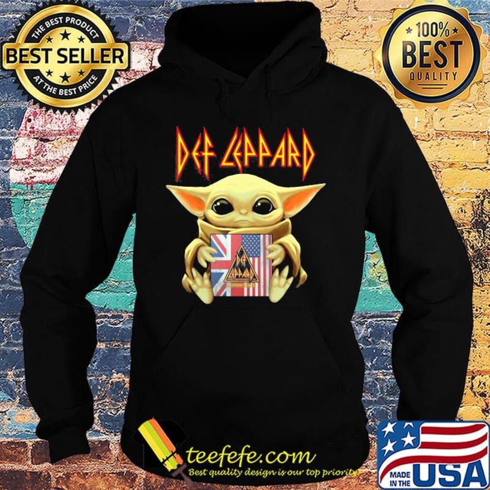 Star wars baby yoda hug def leppard american flag independence day s Hoodie Star wars baby yoda hug def leppard american flag independence day s Hoodie