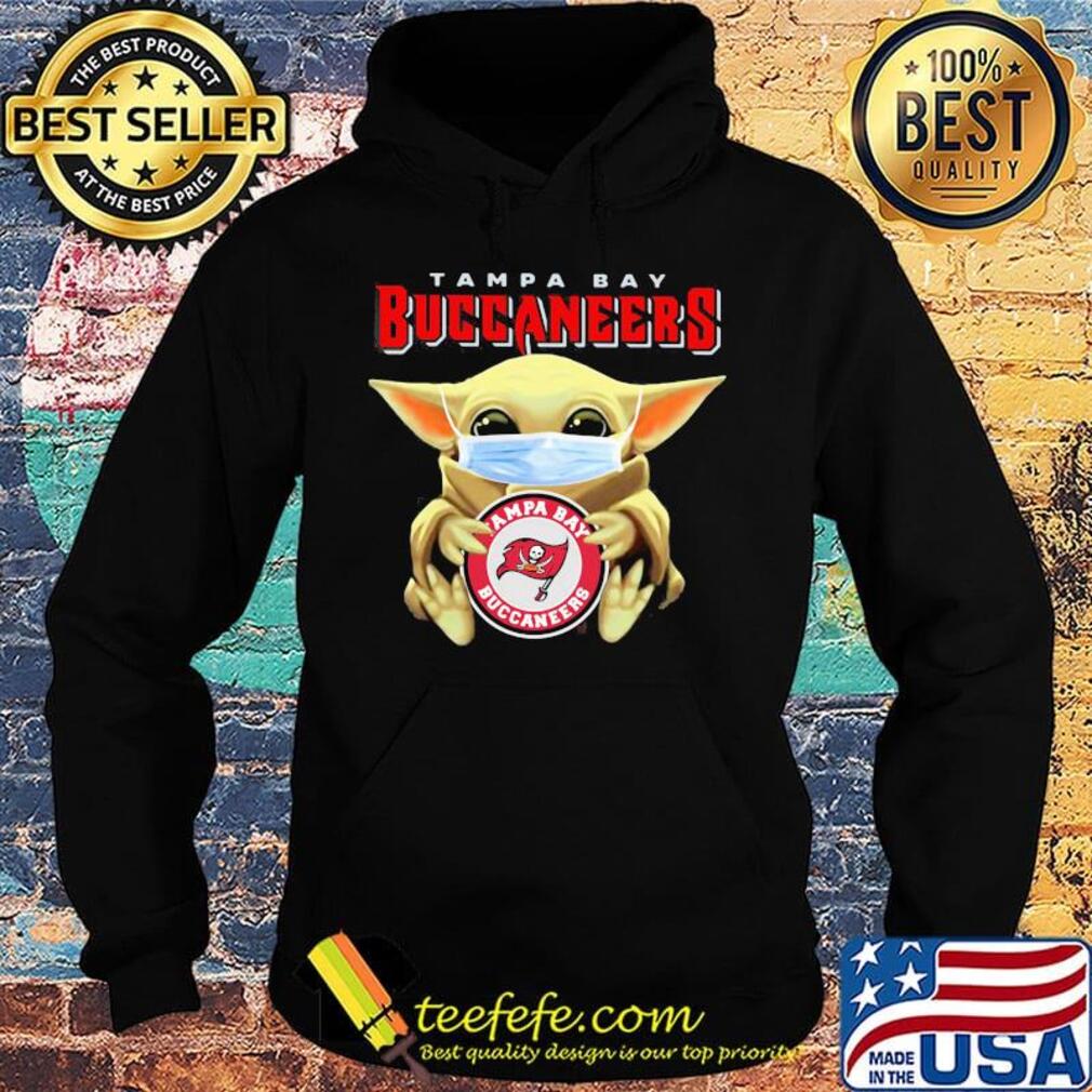 Star wars baby yoda mask hug tampa bay buccaneers logo s Hoodie Star wars baby yoda mask hug tampa bay buccaneers logo s Hoodie