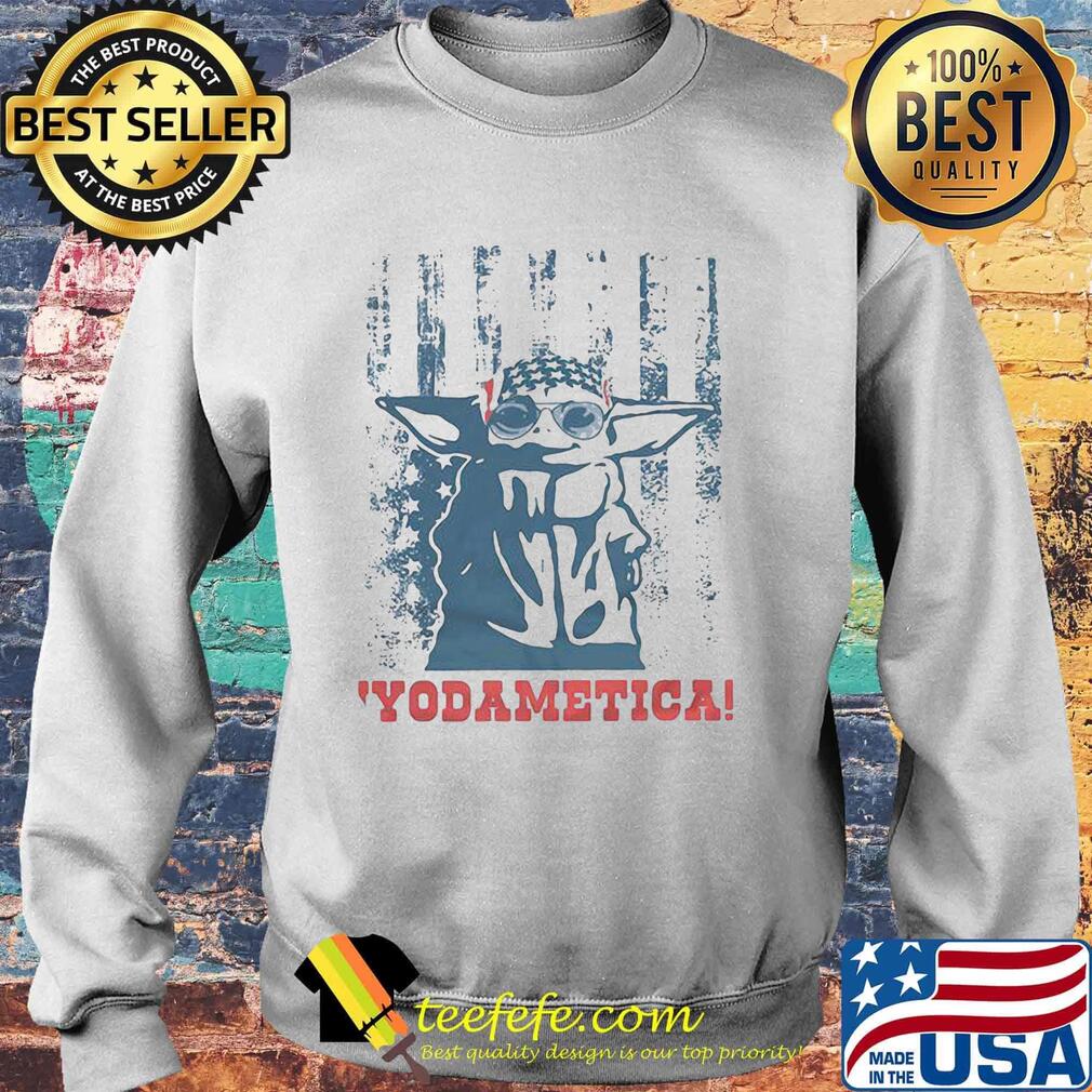 Star wars baby yoda yodametica american flag independence day s Sweater Star wars baby yoda yodametica american flag independence day s Sweater