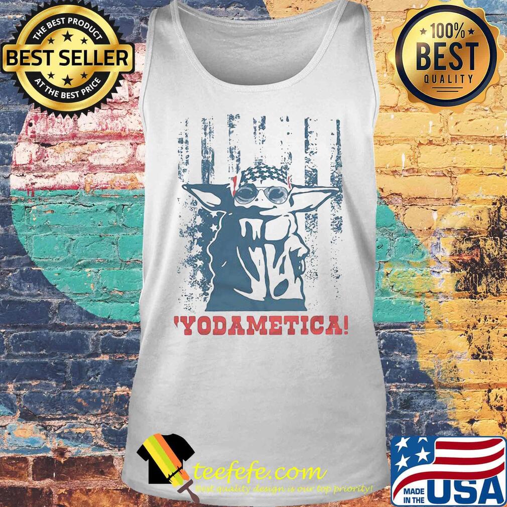 Star wars baby yoda yodametica american flag independence day s Tank top Star wars baby yoda yodametica american flag independence day s Tank top