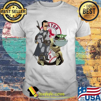 Star wars darth vader and baby yoda boston red sox shirt