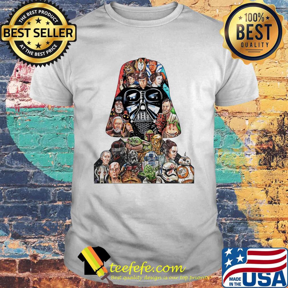Star wars darth vader and characters shirt