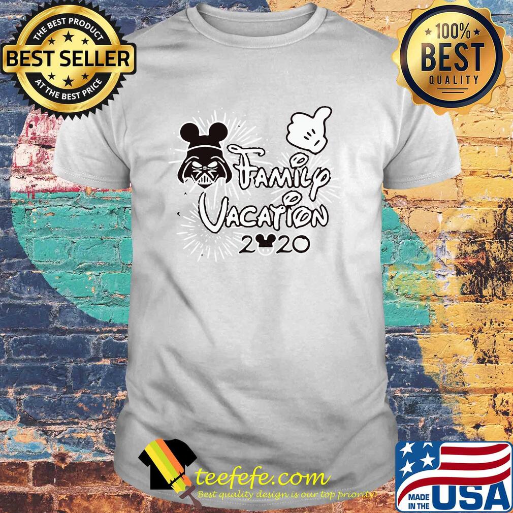 Star wars darth vader family vacation 2020 mickey mouse shirt