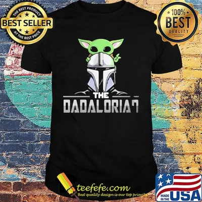 Star wars the dadalorian and baby yoda shirt