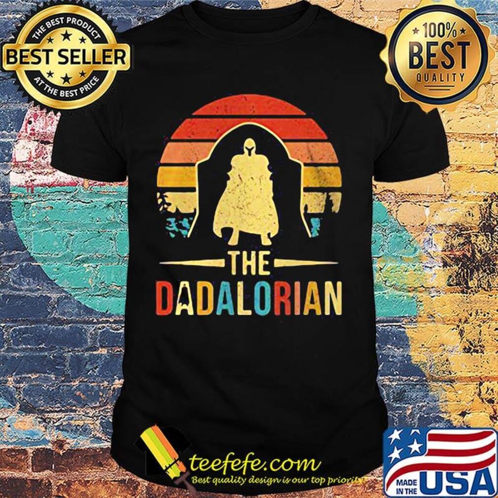 Star wars the dadalorian vintage retro shirt