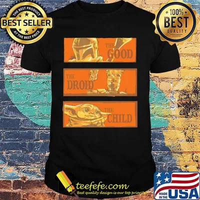 Star wars the good the droid the child shirt