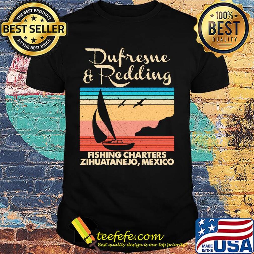 Stephen king dufresne and redding fishing charters zihuatanejo mexico vintage shirt