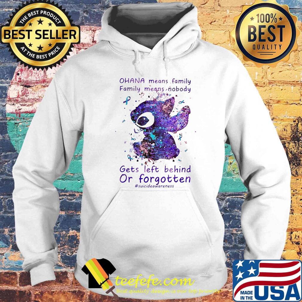 Stitch ohana means family cancer awareness s Hoodie Stitch ohana means family cancer awareness s Hoodie