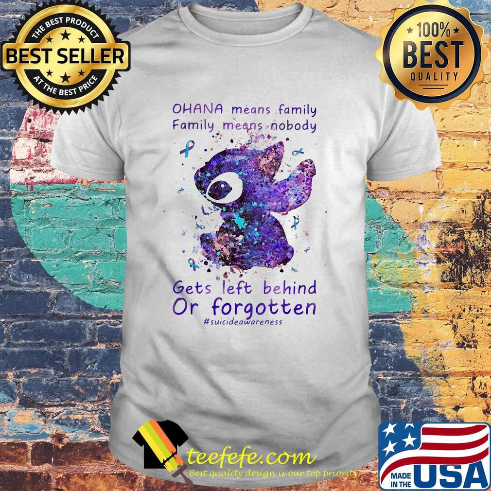 Stitch ohana means family cancer awareness shirt Stitch ohana means family cancer awareness shirt