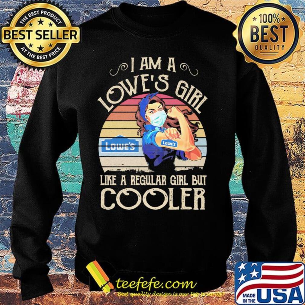 Strong girl mask i am a lowe's girl like a regular girl but cooler vintage retro s Sweater Strong girl mask i am a lowe's girl like a regular girl but cooler vintage retro s Sweater