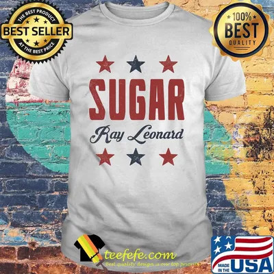 Sugar ray leonard stars shirt