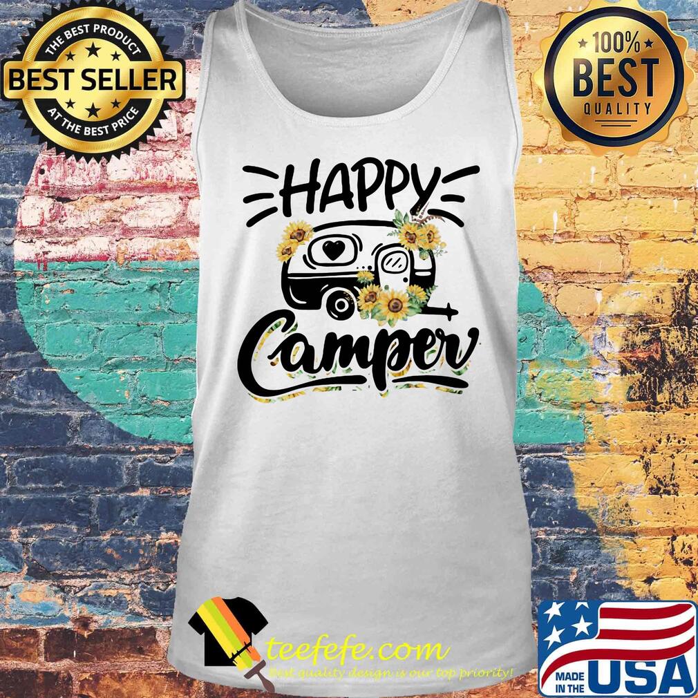 Sunflower camping happy camper s Tank top Sunflower camping happy camper s Tank top