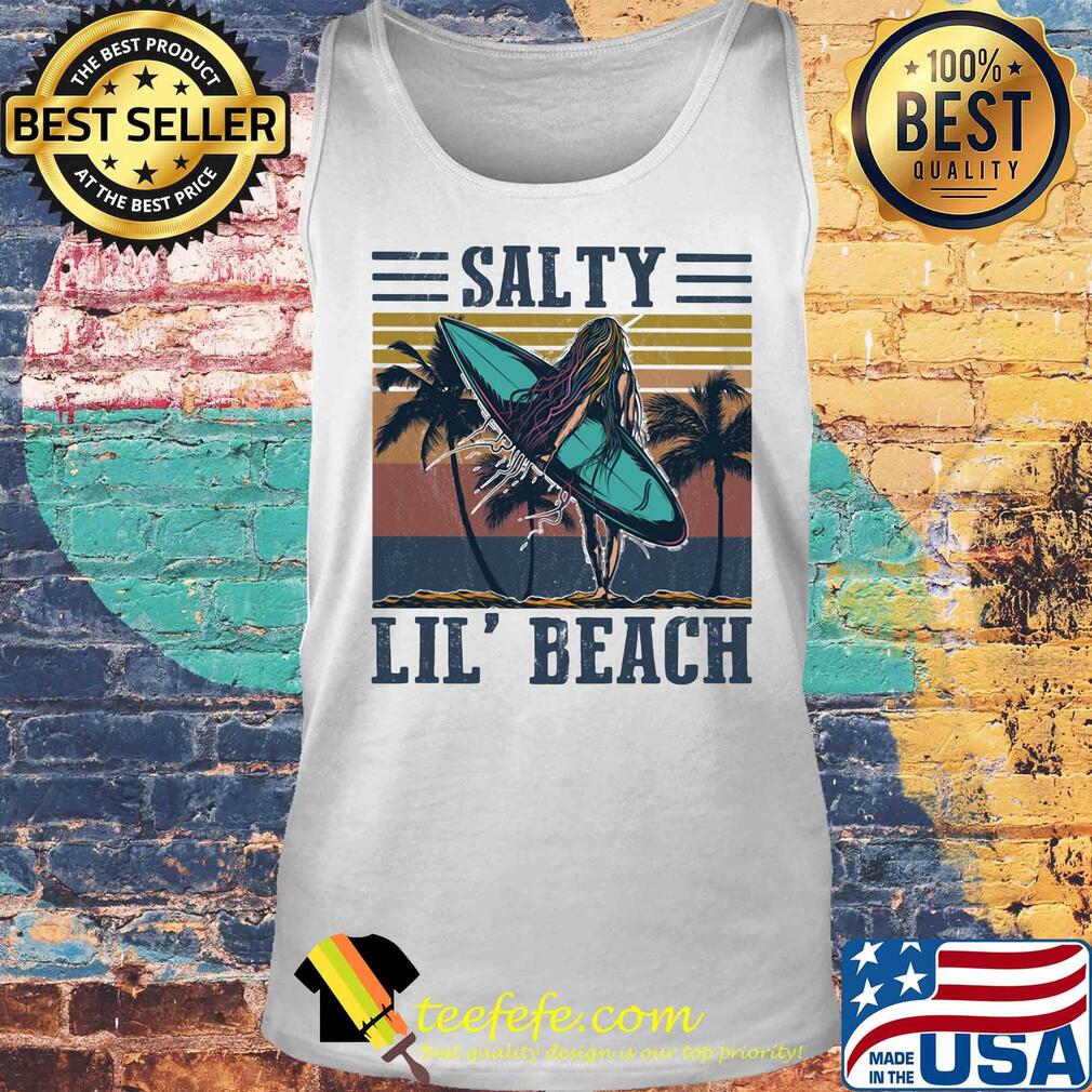 Surfing salty lil' beach vintage retro s Tank top Surfing salty lil' beach vintage retro s Tank top