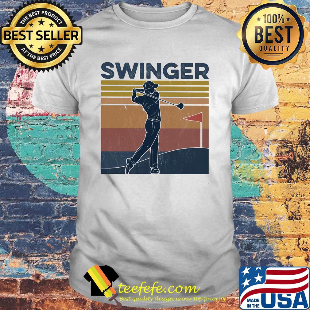 Swinger golf vintage retro shirt Swinger golf vintage retro shirt