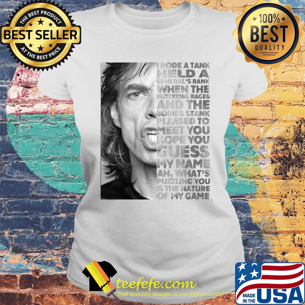 Sympathy for the devil i rode a tank held a general's rank when the blitzkrieg raged and the bodies stank s Laides tee Sympathy for the devil i rode a tank held a general's rank when the blitzkrieg raged and the bodies stank s Laides tee
