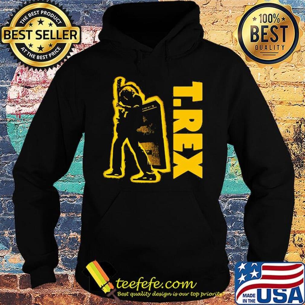 T.rex Man Yellow Black Shirt Hoodie T.rex Man Yellow Black Shirt Hoodie