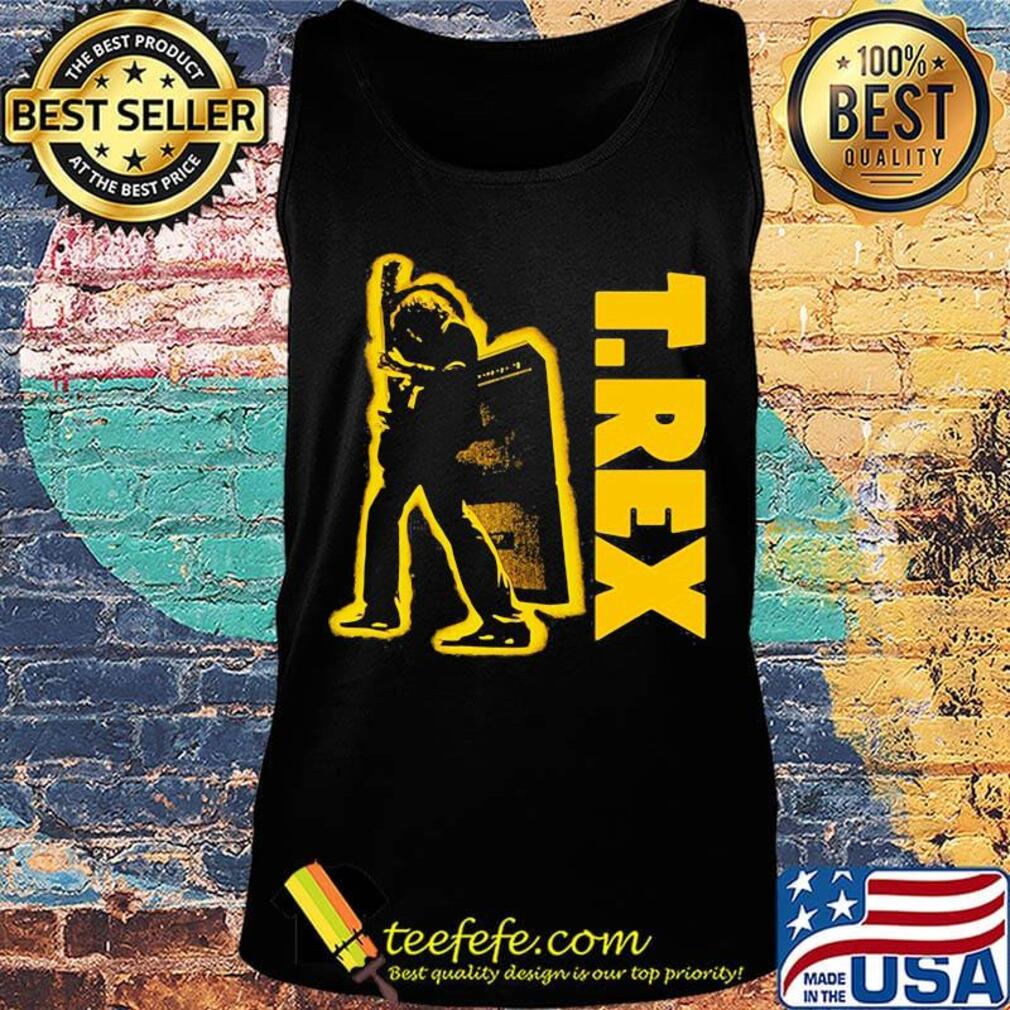 T.rex Man Yellow Black Shirt Tank top T.rex Man Yellow Black Shirt Tank top