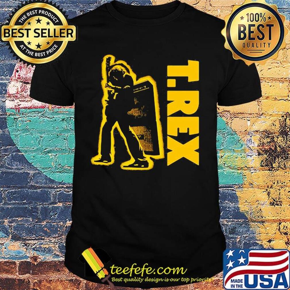 T.rex Man Yellow Black Shirt