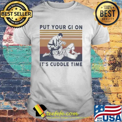Taekwondo put your gi on it's cuddle time vintage shirt