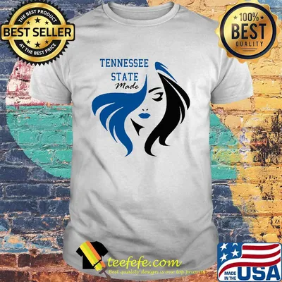 Tennessee state made girl shirt