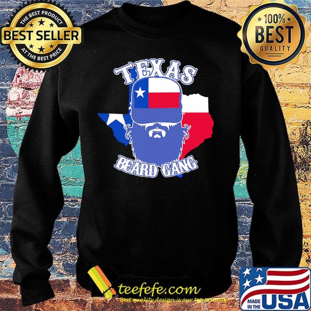 Texas beard gang flag map s Sweater Texas beard gang flag map s Sweater