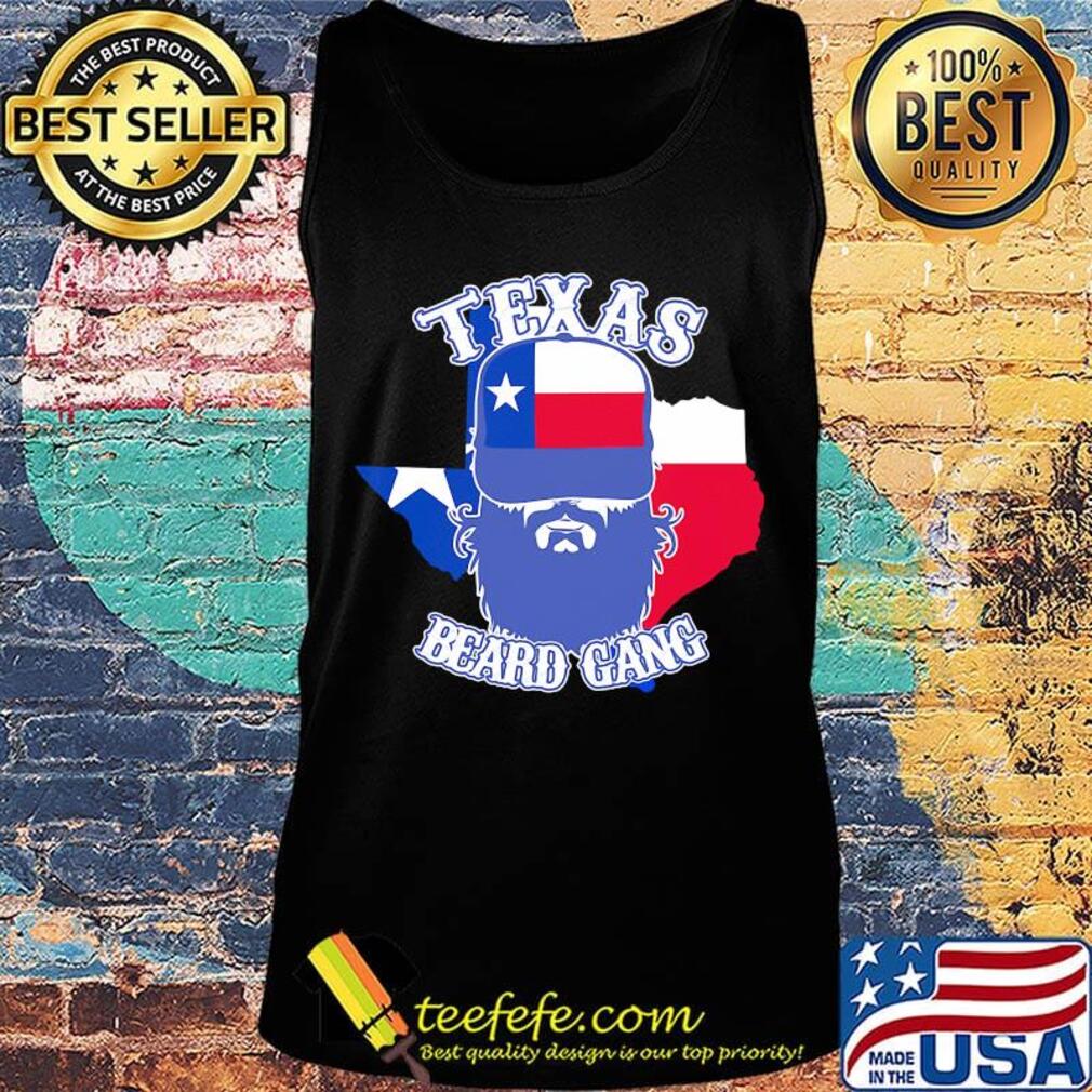 Texas beard gang flag map s Tank top Texas beard gang flag map s Tank top