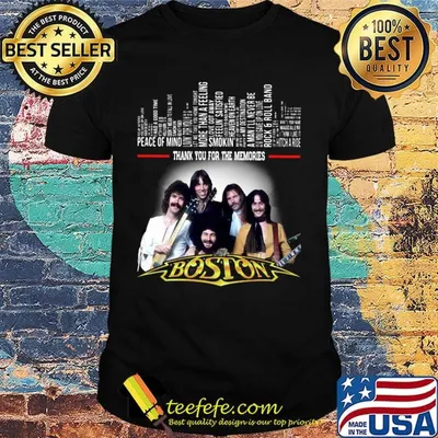Thank you for the memories boston shirt