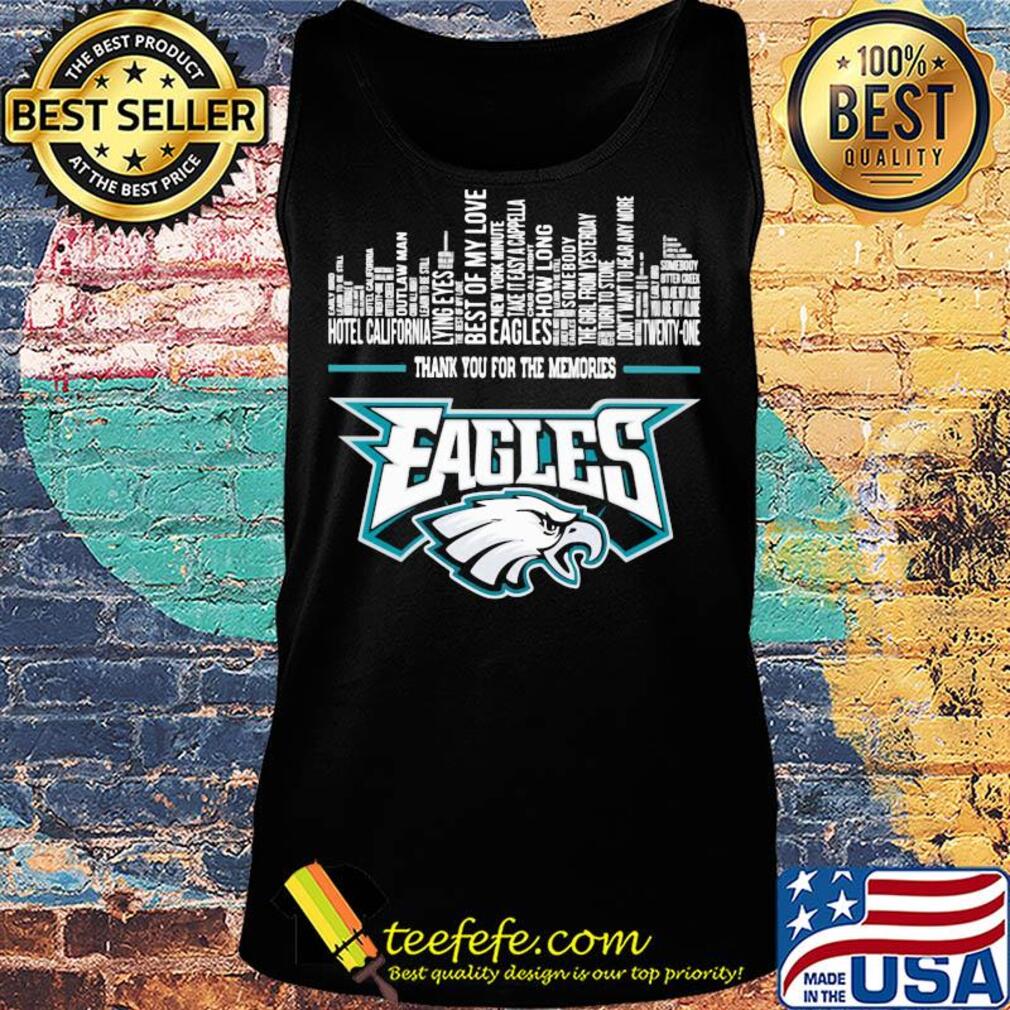 Thank you for the memories philadelphia eagles football s Tank top Thank you for the memories philadelphia eagles football s Tank top