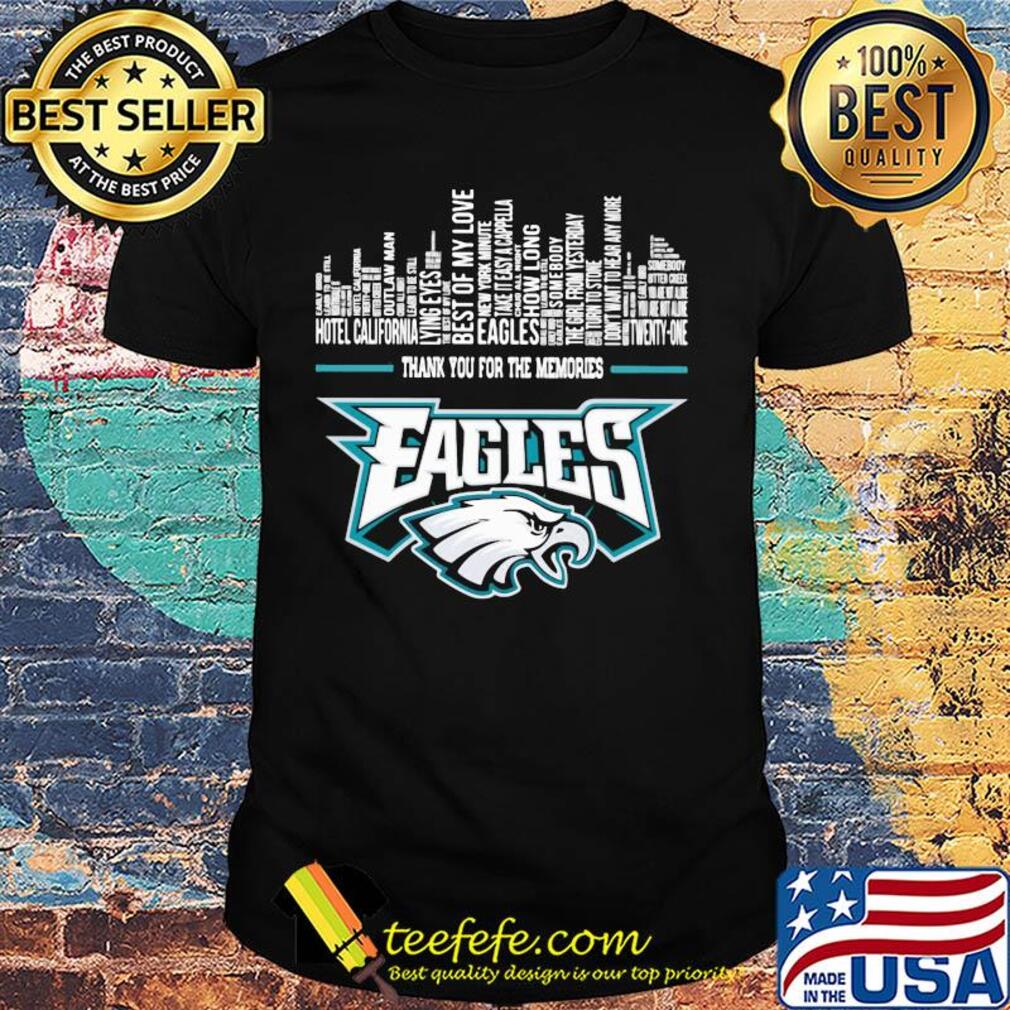 Thank you for the memories philadelphia eagles football shirt Thank you for the memories philadelphia eagles football shirt