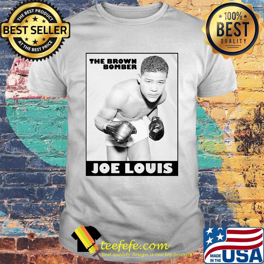 The brown bomber joe louis shirt