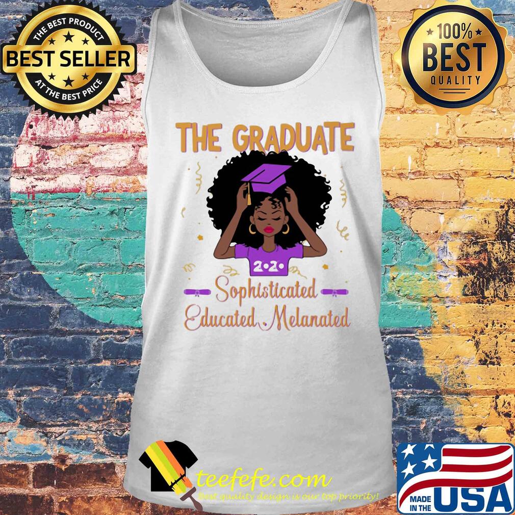The graduate sophisticated education melanated 2020 s Tank top The graduate sophisticated education melanated 2020 s Tank top