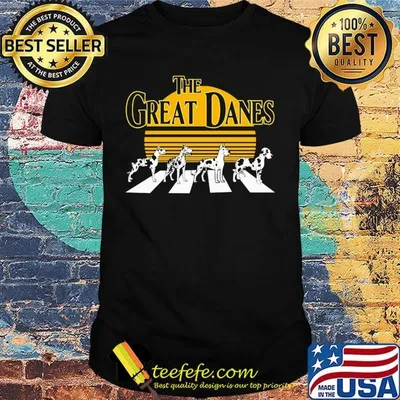 The great danes dalmatian abbey road vintage shirt