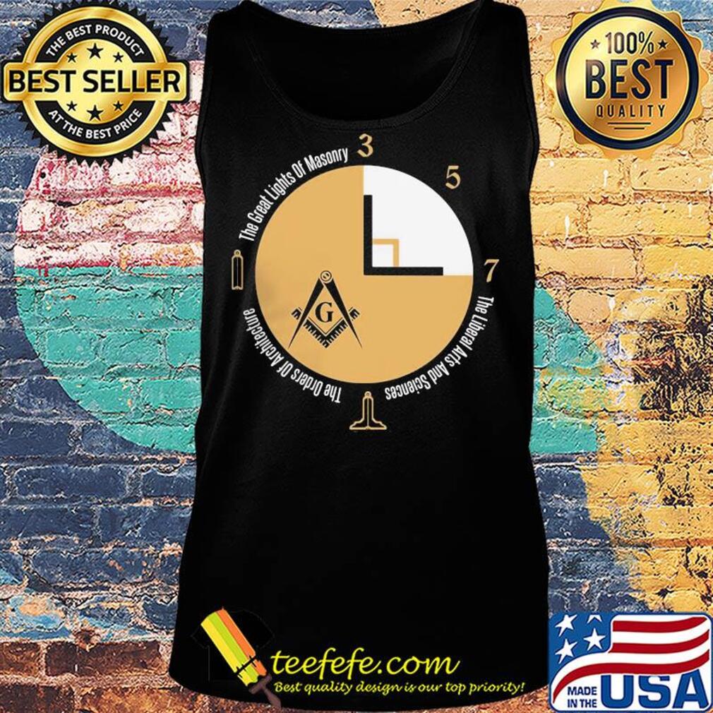 The liberal arts and sciences the orders of architecture the great lights of masonry masonic compass and square s Tank top The liberal arts and sciences the orders of architecture the great lights of masonry masonic compass and square s Tank top