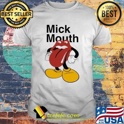 The rolling stones mick mouth shirt