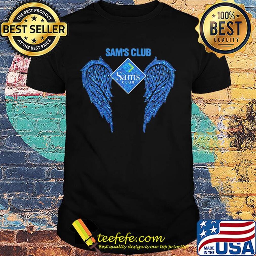 The wings sam's club logo diamond shirt
