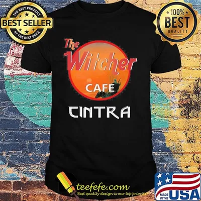 The witcher cafe cintra sunset shirt