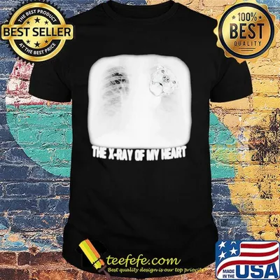 The x-ray of my heart pitbull shirt