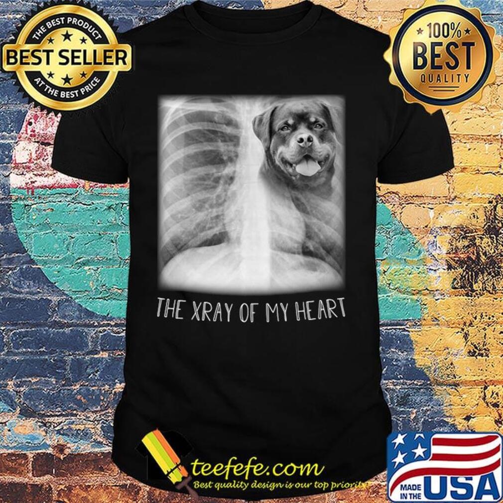 The Xray Of My Heart Dog Shirt