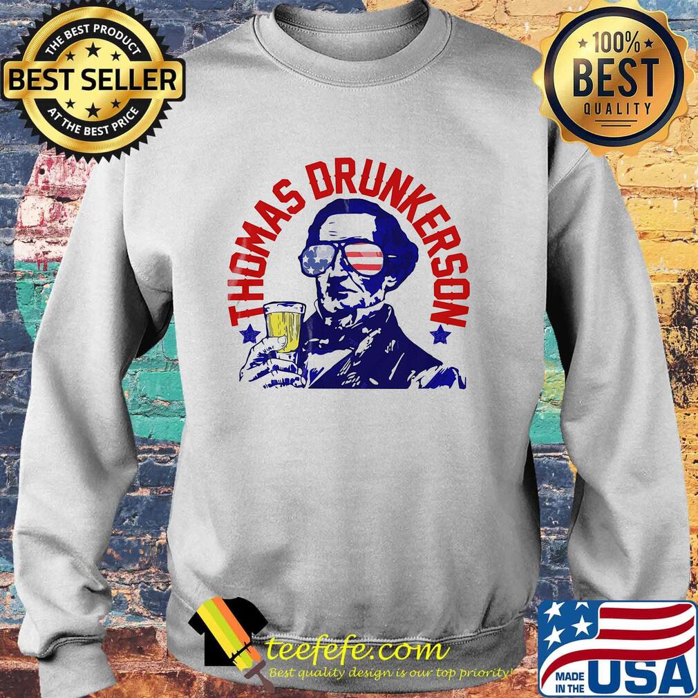 Thomas drunkerson drunk america 4th of july independence day s Sweater Thomas drunkerson drunk america 4th of july independence day s Sweater